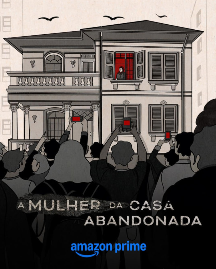 被遗弃:腐朽房屋里的女人